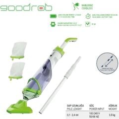 Goodrob Easy Kablosuz Şarjlı Havuz Süpürgesi