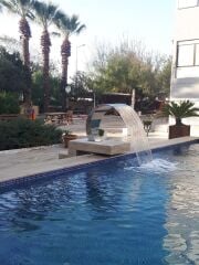 Havuz Şelalesi Kobra Model 50x60 cm | 304 Paslanmaz Çelik