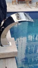 Havuz Şelalesi Kobra Model 50x60 cm | 316 Paslanmaz Çelik